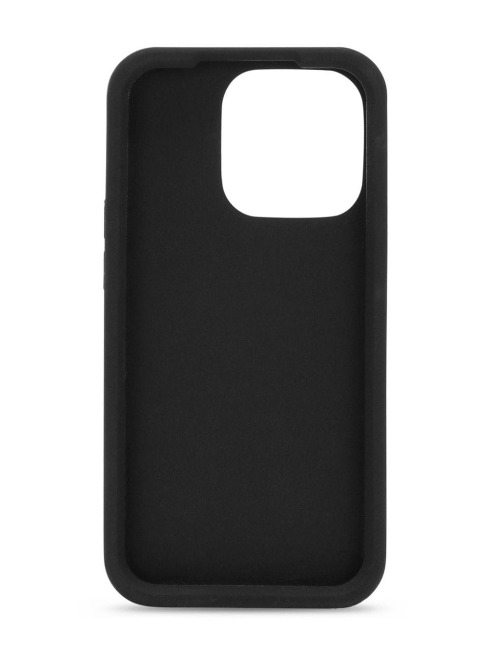 Shop Dolce & Gabbana Logo-embossed Rubber Iphone 14 Pro Case In Black