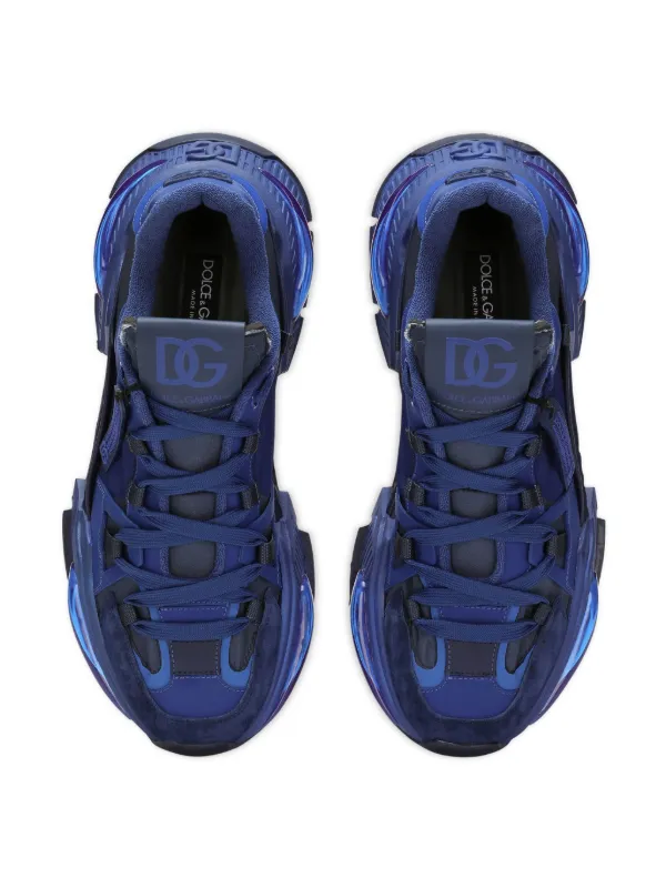 Dolce & Gabbana Air Master Panelled Sneakers | Blue | FARFETCH OM