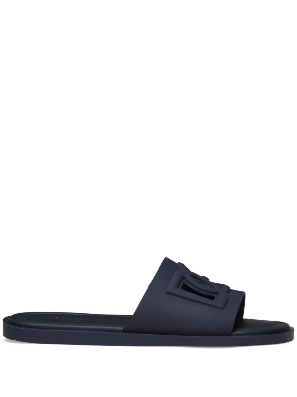 サンダル Dolce & Gabbana Logo slides Dolce and Gabbana Slides – ICETIME LUXE