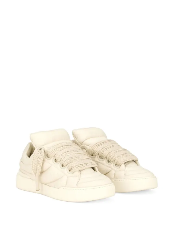 Dolce & Gabbana New Roma Padded Sneakers | Neutrals | FARFETCH