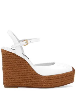 Dolce gabbana wedge discount sandals