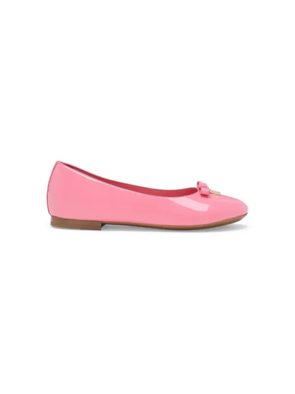 Pink Doll Shoes For Girls Dolce Gabbana Kids Patent-leather