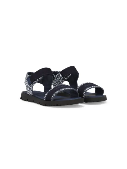 Dolce & Gabbana Kids sandalias con logo estampado