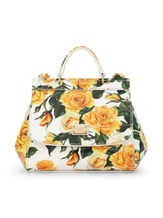 【関税&送料込】Dolce&Gabbana Small Mud-Coloured Sicily Hand Dolce&Gabbana Small mud-coloured Sicily handbag | TheDoubleF