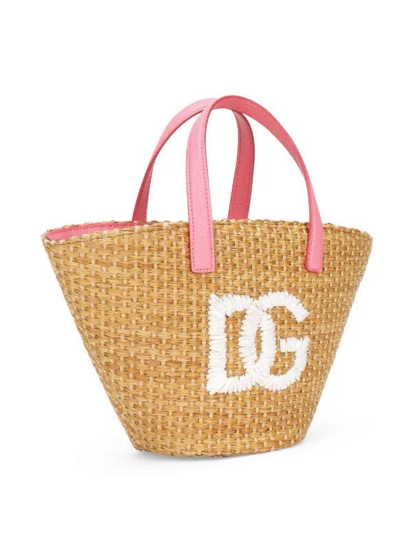 Dolce & gabbana raffia bag best sale