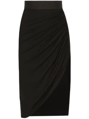 【関税&送料込み】Dolce & Gabbana Asymmetrical Skirt Dolce & Gabbana Asymmetric & Draped Skirts for Women - Shop