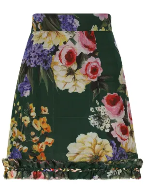 Dolce & Gabbana（ドルチェ＆ガッバーナ）ウィメンズ ハイウエストスカート - FARFETCH