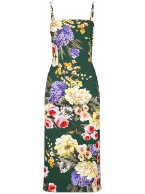 Suno Flared Floral Dress, $405, farfetch.com