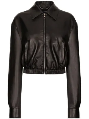 D&G ドルチェアンドガッバーナ レディース レザー ライダース ジャケット Dolce & Gabbana(ドルチェ&ガッバーナ) レザージャケット