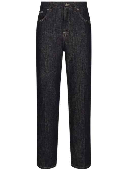 Jean droit à taille haute - Dolce & Gabbana - Modalova