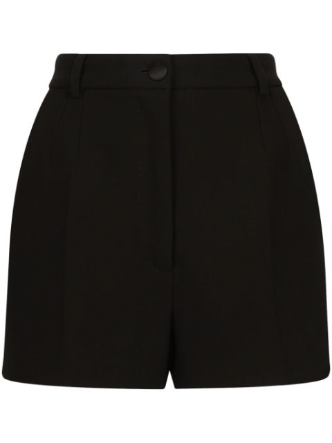 Dolce & Gabbana pleated high-waisted shorts