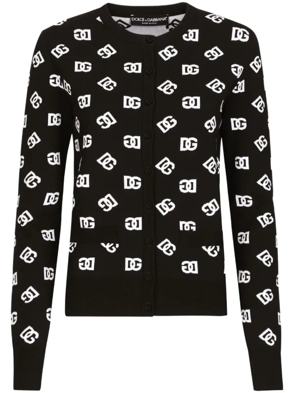 ドルチェアンドガッバーナ　カーディガン　DGロゴ ドルチェアンドガッバーナ カーディガン DGロゴ Dolce & Gabbana
