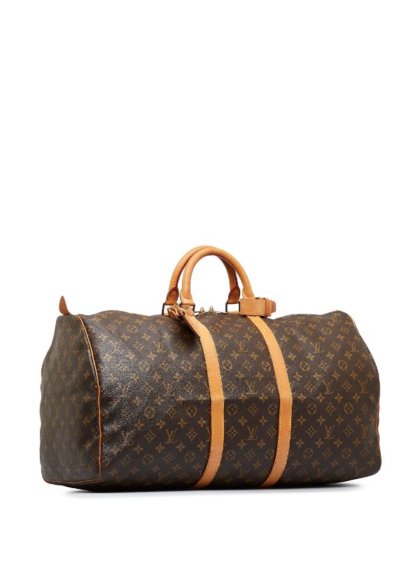 Louis Vuitton Monogram Keepall 55 - Brown Luggage and Travel, Handbags -  LOU795063