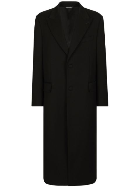 Dolce & Gabbana virgin wool-blend coat Men