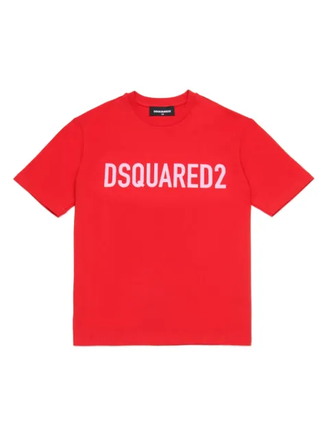 DSQUARED2 KIDS logo-print cotton T-shirt