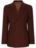 Dolce & Gabbana Portofino virgin-wool blazer - Red