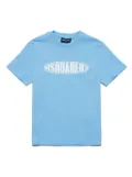 DSQUARED2 KIDS Surf cotton T-shirt - Blue