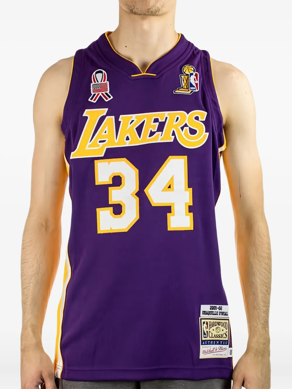 Mitchell & Ness NBA LA Lakers 2001 Shaquille O'Neal Swingman jersey - Paars
