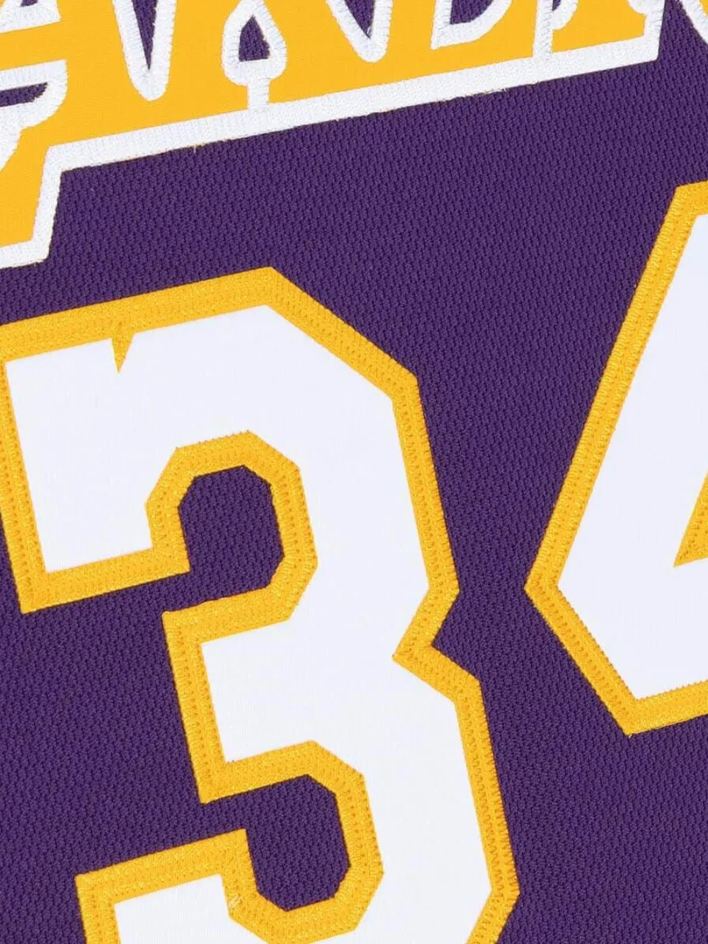 Mitchell & Ness "NBA LA Lakers 1999 Shaquille O'Neal" authentieke jersey Paars
