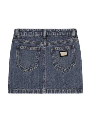 希少 DOLCE&GABBANA ドルガバ DG デニム キッズ スカート 22056693_52641255_300.jpg