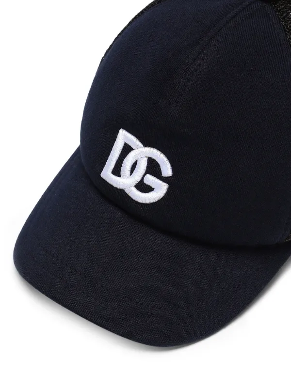 Dolce & Gabbana Kids logo-embroidered Baseball Cap | Blue