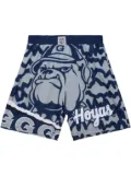Mitchell & Ness ""NBA Georgetown Hoyas"" Jumbotron 2.0 shorts - Blue