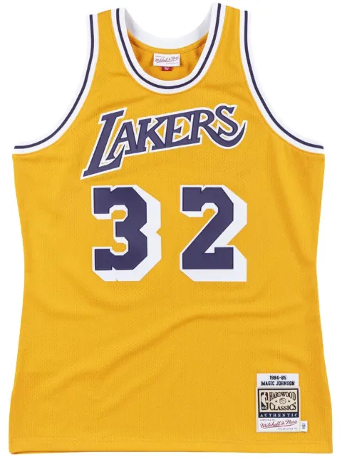 Mitchell & Ness "NBA LA Lakers 84 Magic Johnson" authentic home jersey