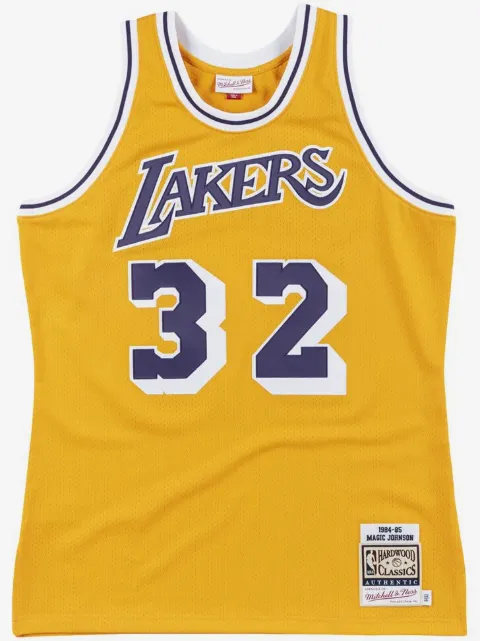 Mitchell & Ness NBA LA Lakers 84 Magic Johnson Trikot