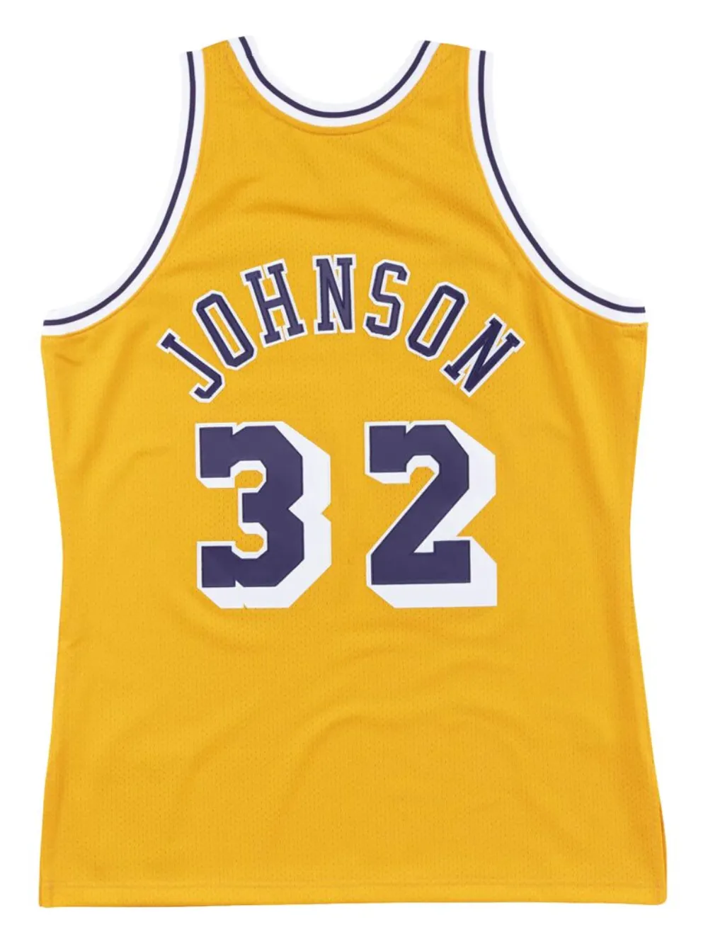 Mitchell & Ness "NBA LA Lakers 84 Magic Johnson" authentic home jersey | T-Shirts | Image 2