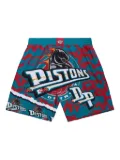 Mitchell & Ness x NBA Detroit Pistons Jumbotron 2.0 Sublimated shorts - Blue