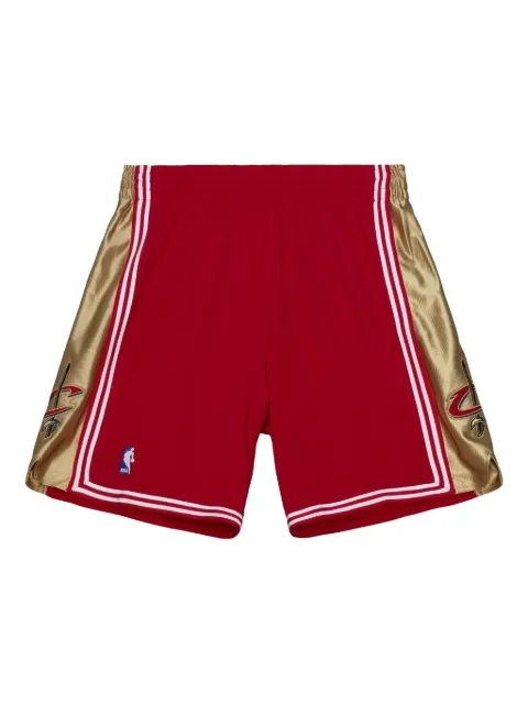 Mitchell & Ness gold-detail road shorts