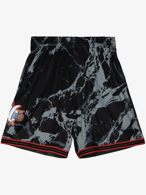 Mitchell & Ness Team Marble "NBA Philadelphia 76ers 2000" Swingman shorts