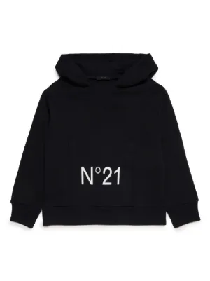 N21 Kids ロゴインターシャ　マフラー MM6 MAISON MARGIELA キッズ ロゴ ダメージ加工マフラー 子供服