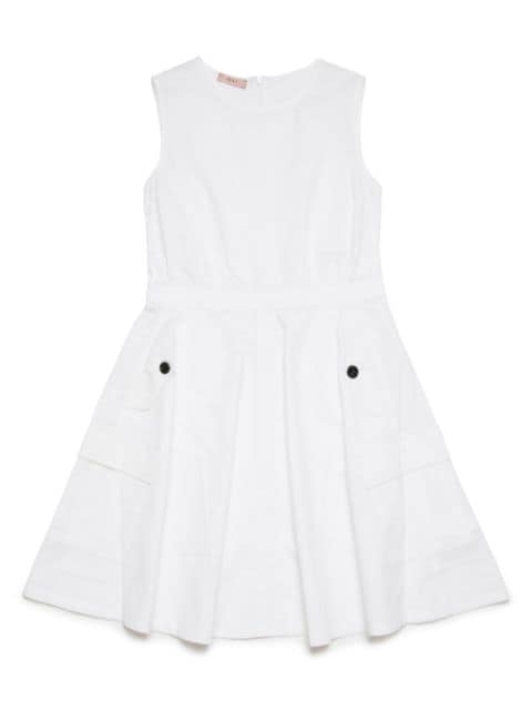 Nº21 Kids patch-pocket cotton dress