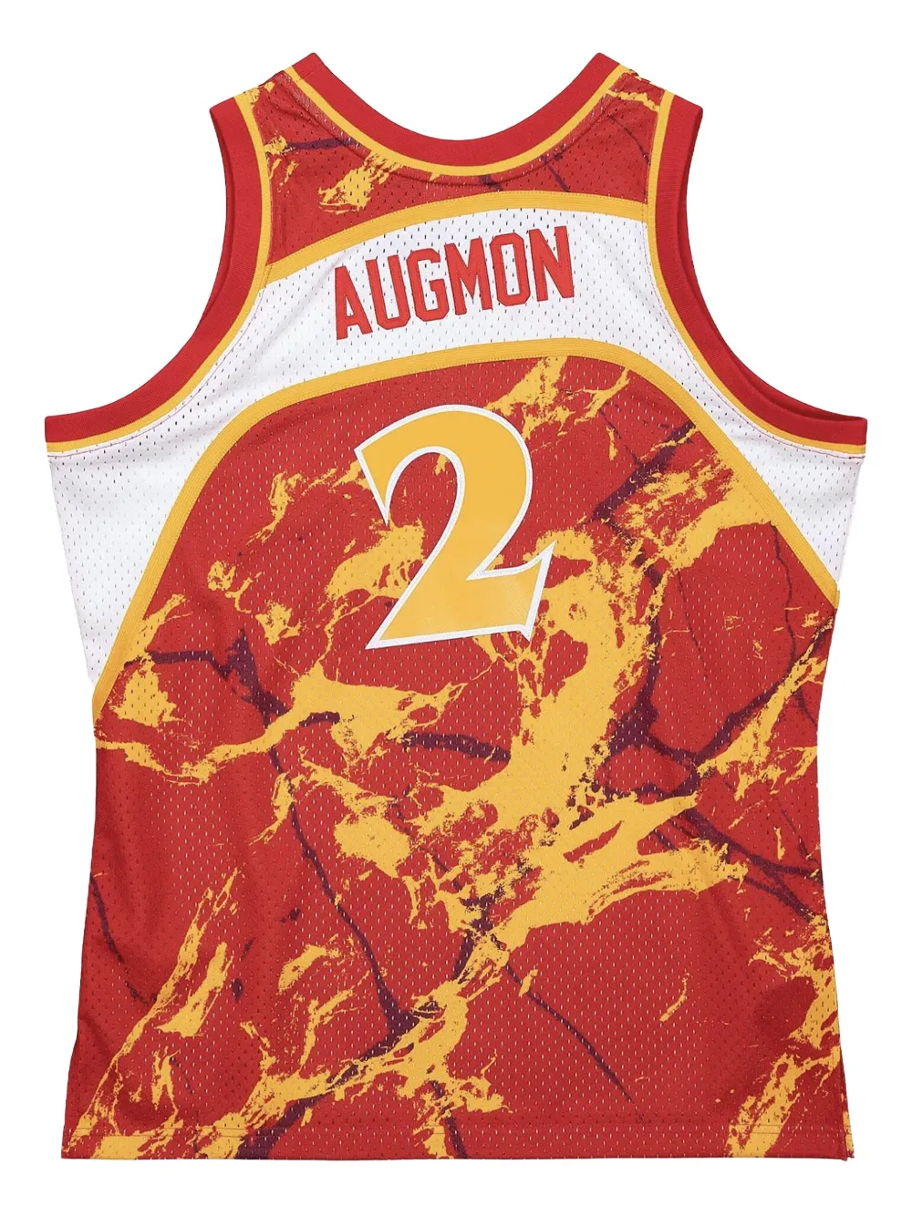 Mitchell & Ness Basketbalshirt met print - Rood