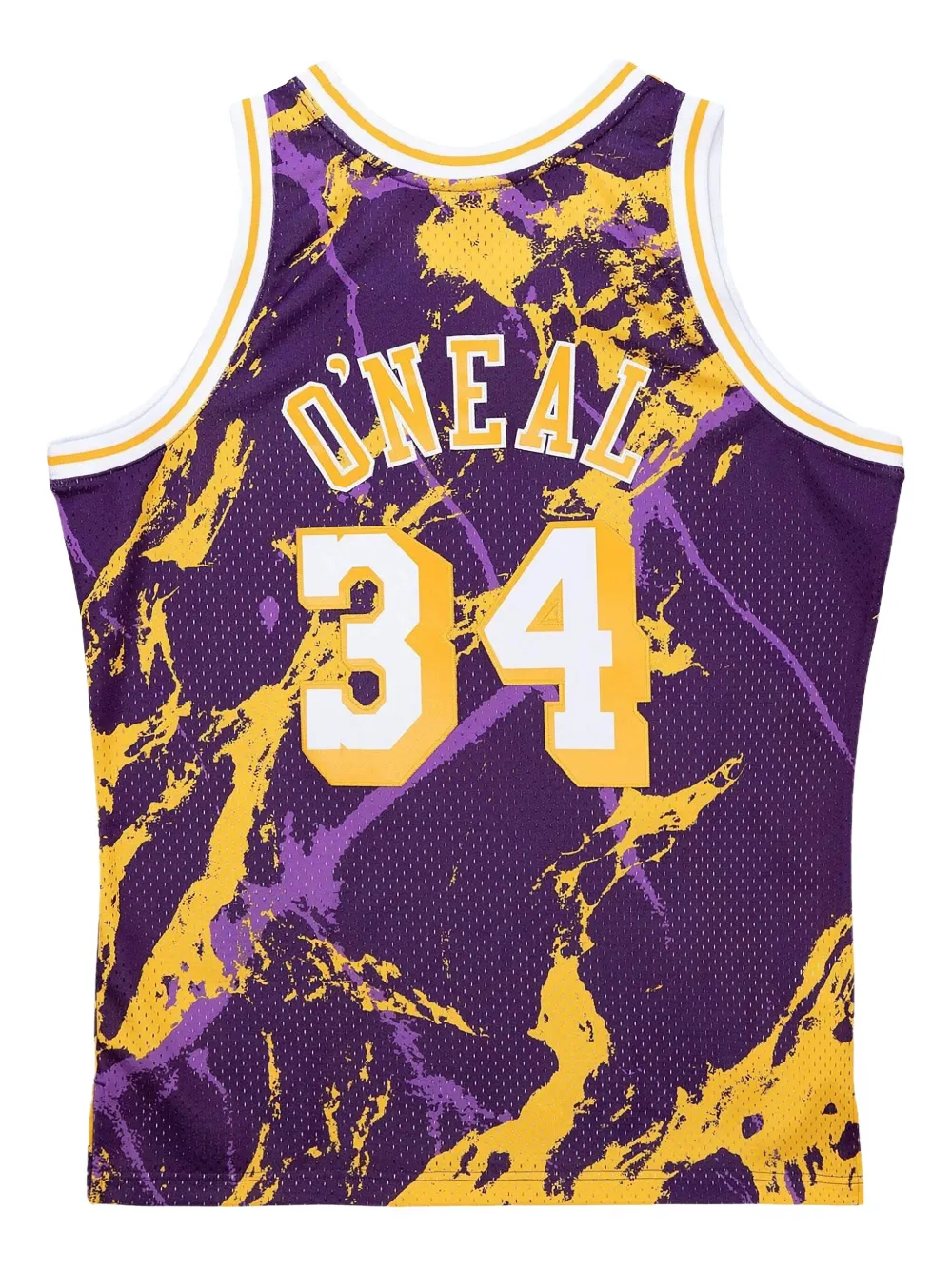 Mitchell & Ness Shaquille O'Neal NBA LA Lakers 1996 Team Marble Swingman vest - Paars