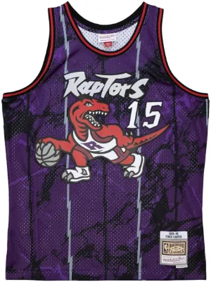 vince carter jersey dress Men's Mitchell & Ness Vince Carter White Toronto Raptors Hardwood Classics 1998-99 Authentic Jersey