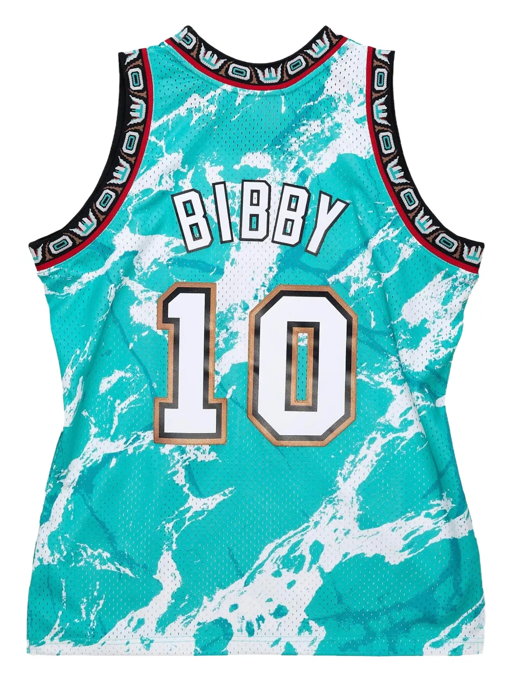 Mitchell & Ness Mike Bibby NBA Grizzlies 1998 Team Marble Swingman vest - Blauw
