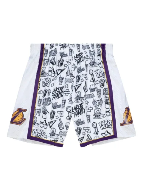 Mitchell & Ness LA Lakers 2009 Doodle Swingman shorts
