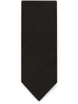 Dolce & Gabbana Silk Tie | Black | FARFETCH