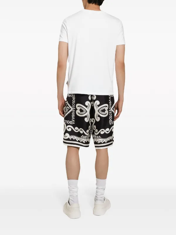 Dolce & Gabbana シルク ショートパンツ | ブラック | FARFETCH JP