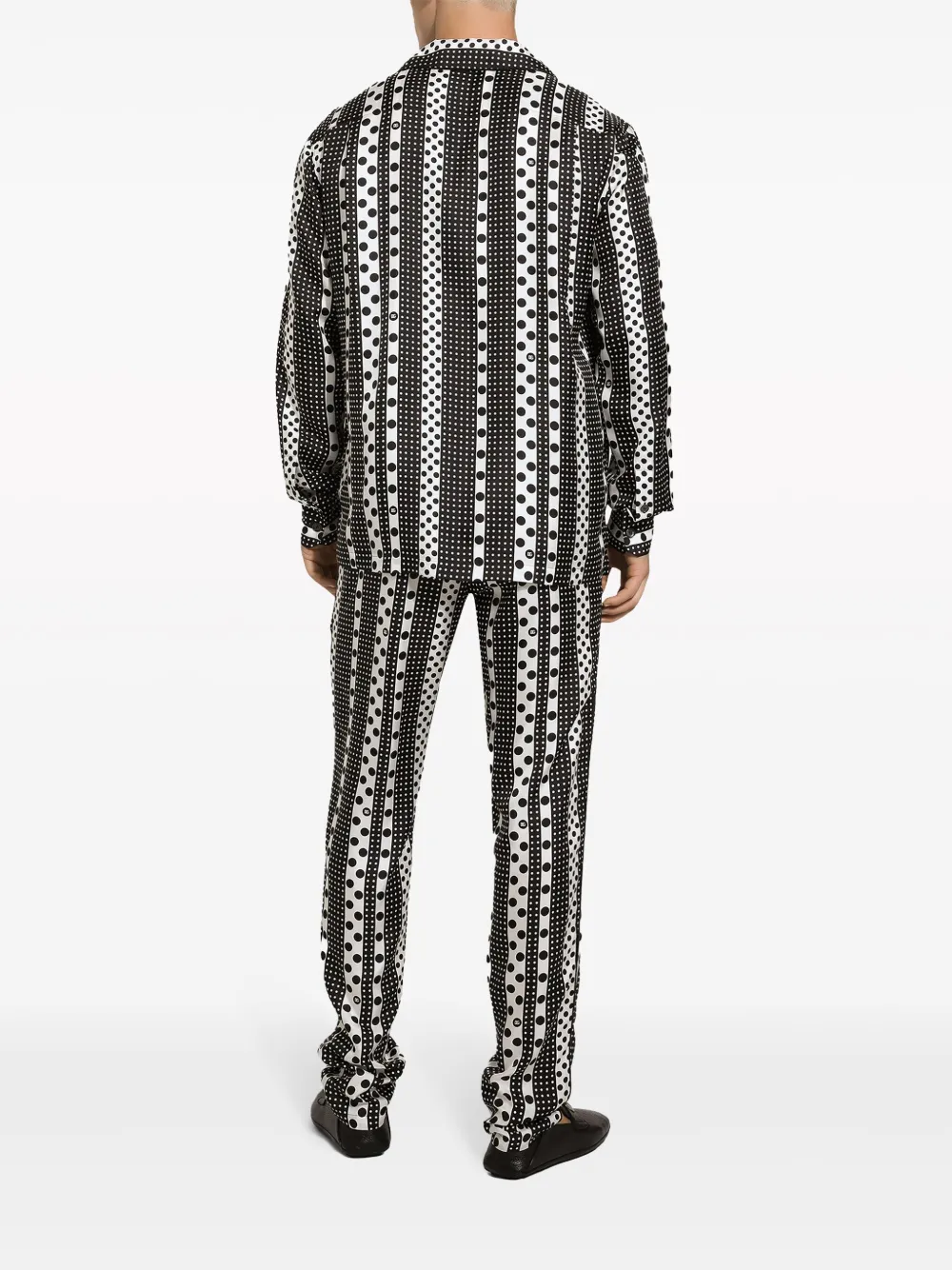 Dolce & Gabbana Broek met stippen Zwart