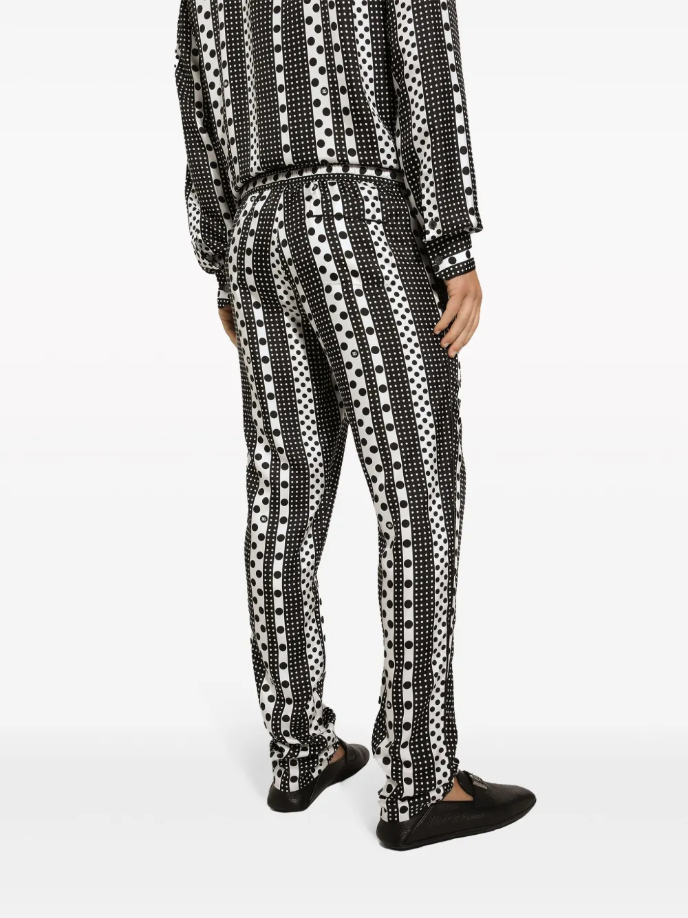 Dolce & Gabbana Broek met stippen Zwart