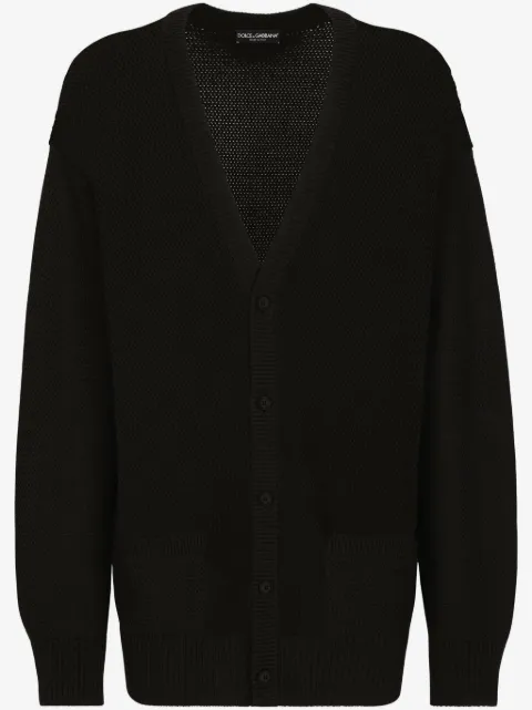 Dolce & Gabbana V-neck cotton cardigan