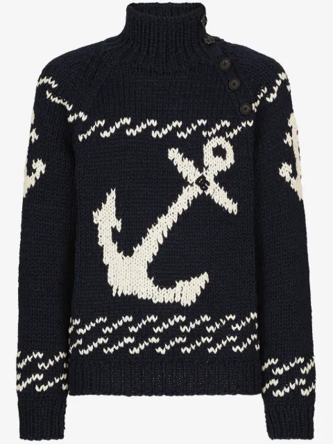Dolce & Gabbana Pullover mit Intarsienmuster