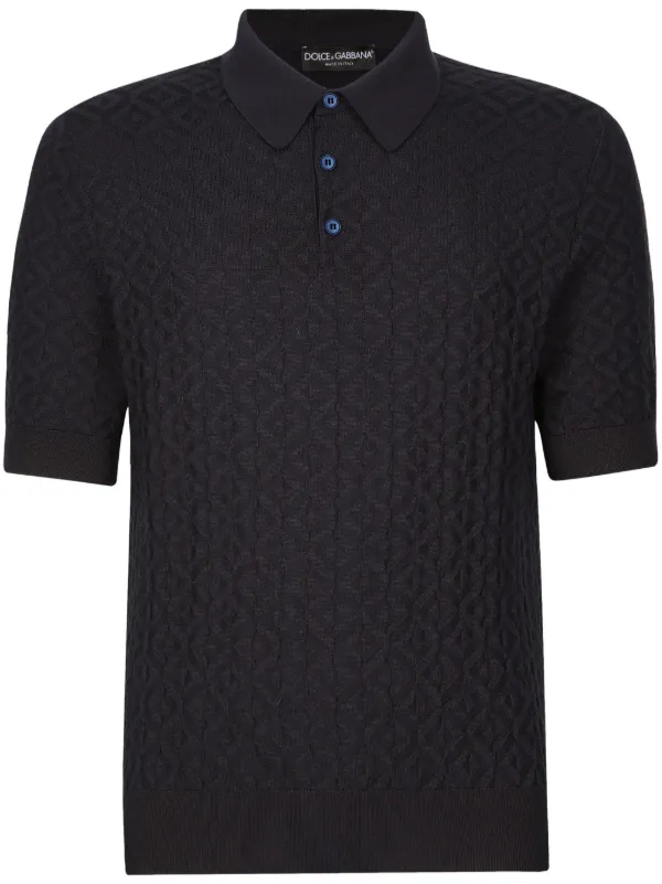 トップス Dolce&gabbana damask polo shirt 22057124_52615861_600.jpg