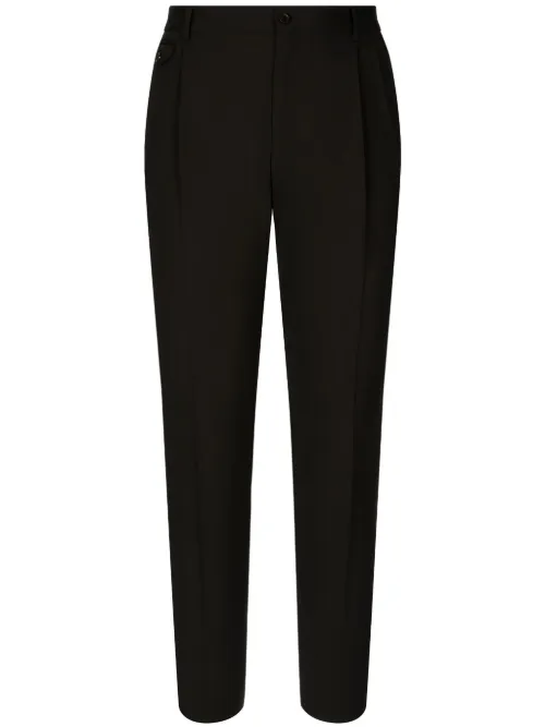 Pantalon fuselé à plis - Dolce & Gabbana - Modalova