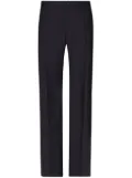 Dolce & Gabbana linen-blend trousers - Blue