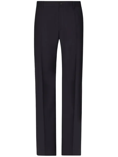 Dolce & Gabbana linen-blend trousers