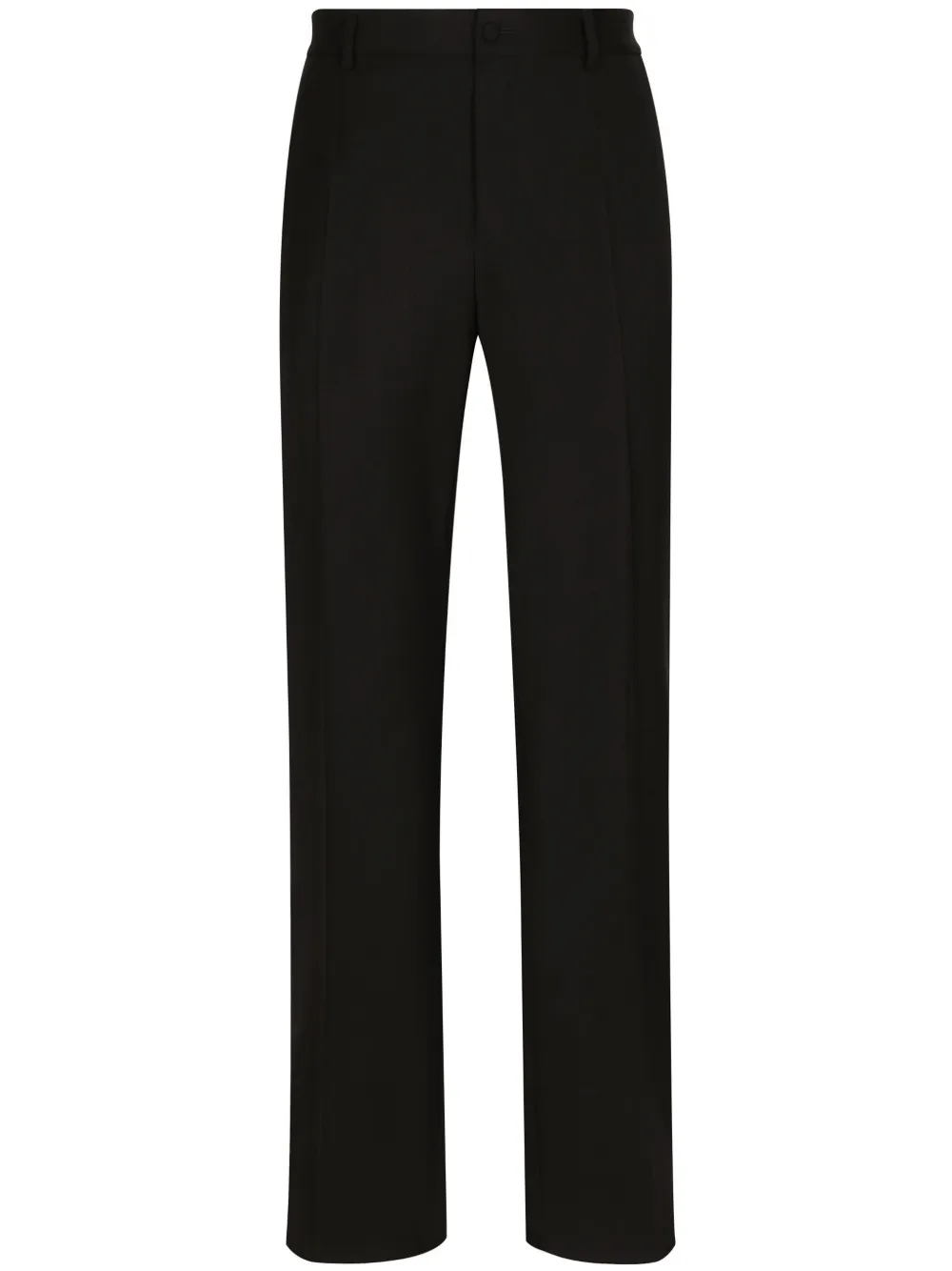 Dolce & Gabbana straight-leg wool trousers – Black